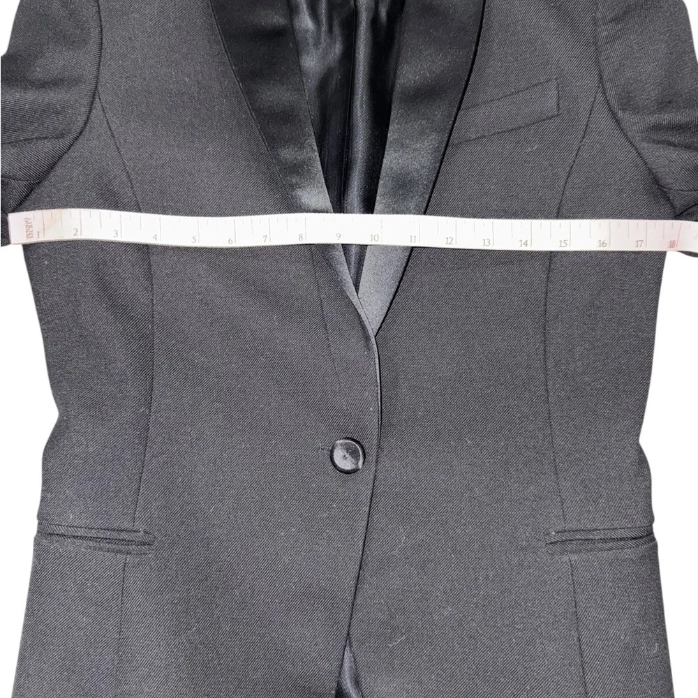 Zara Basic Classic Black Blazer Size Small - Picture 3 of 7